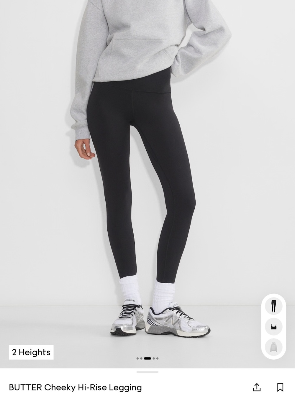 Aritzia TNA Butter Cheeky Leggings - Picture 3 of 8